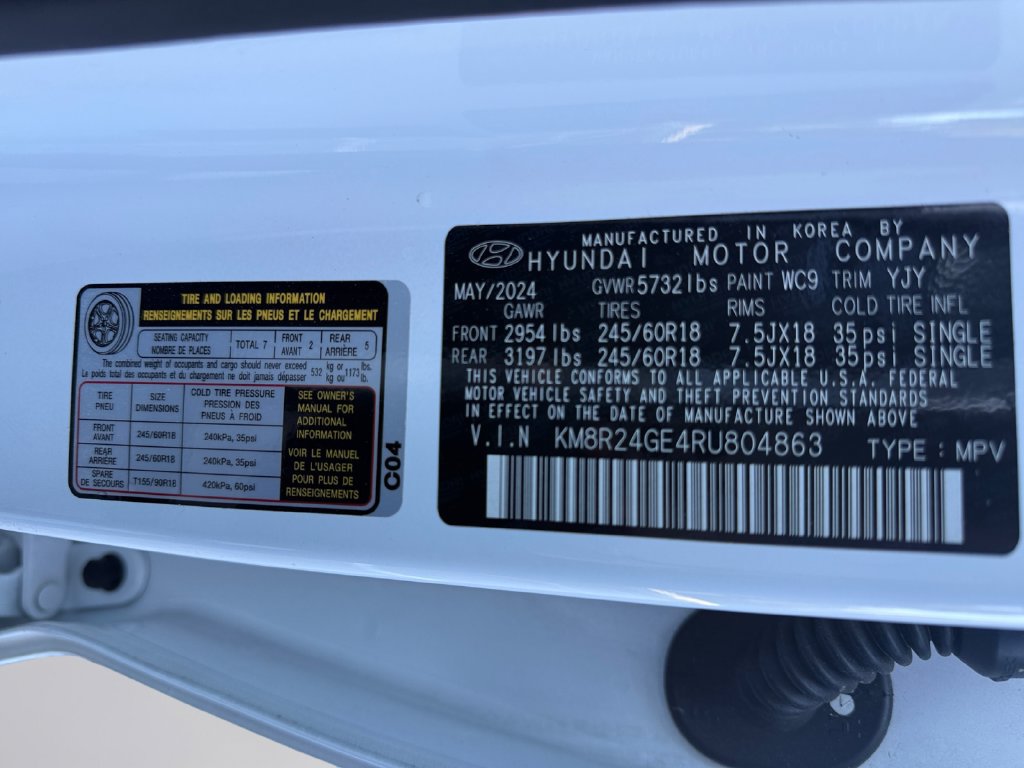 Used 2024 Hyundai Palisade SEL FWD image 20