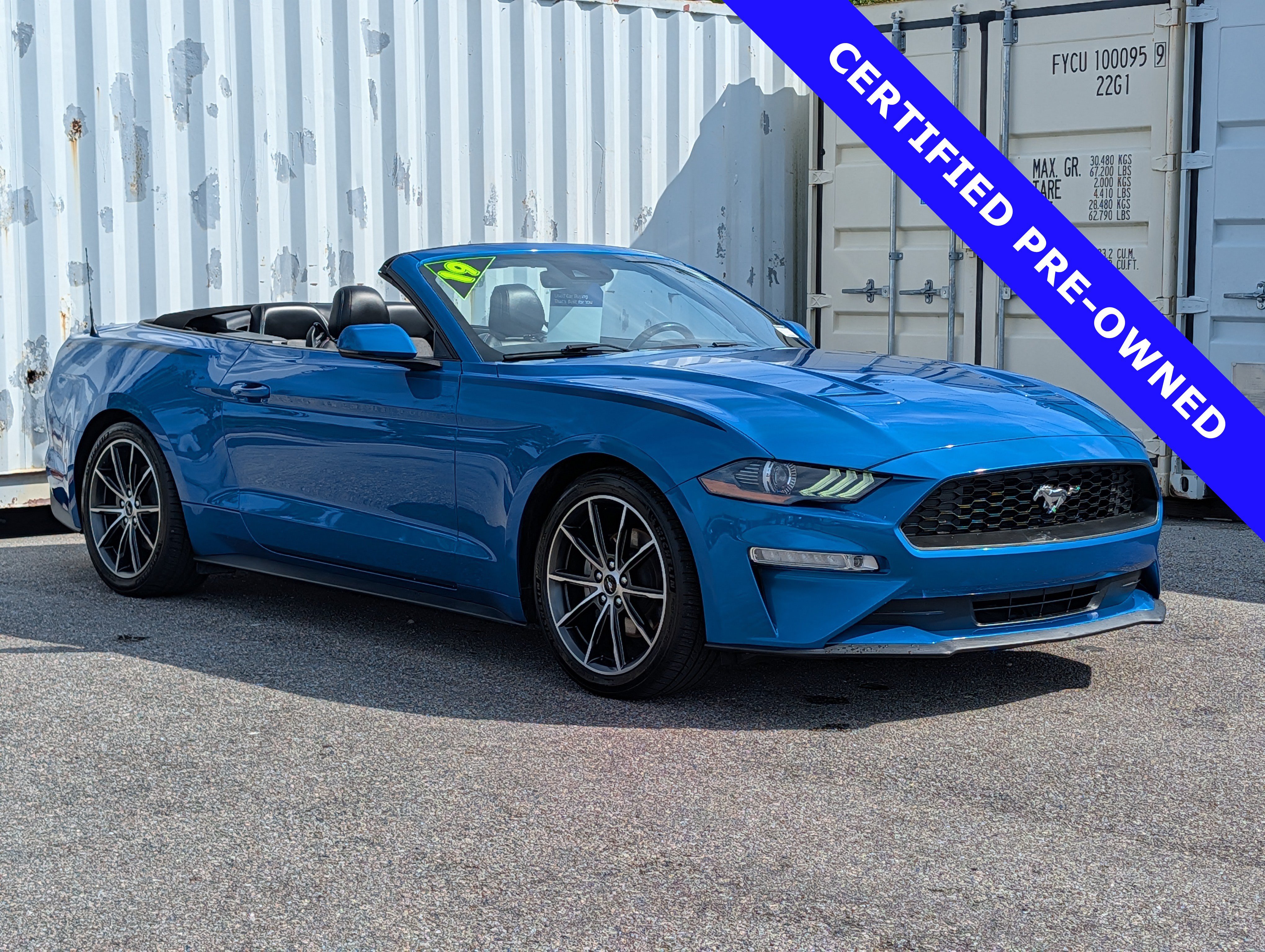 Certified 2019 Ford Mustang Premium w/ Equipment Group 201A RWD image 3