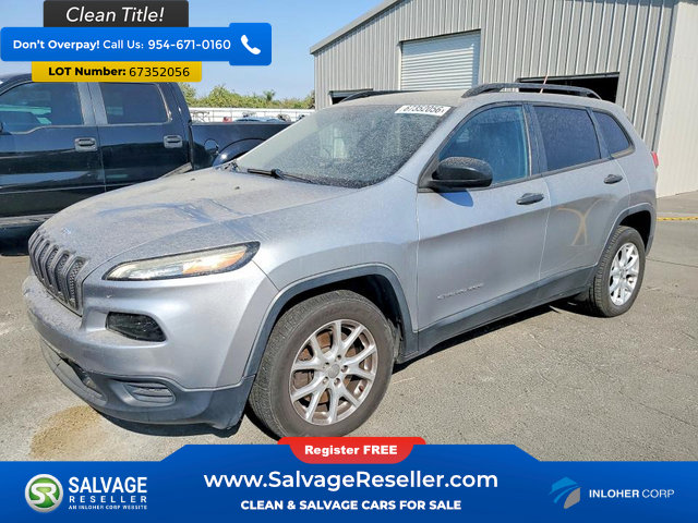Used 2016 Jeep Cherokee Sport FWD image 1