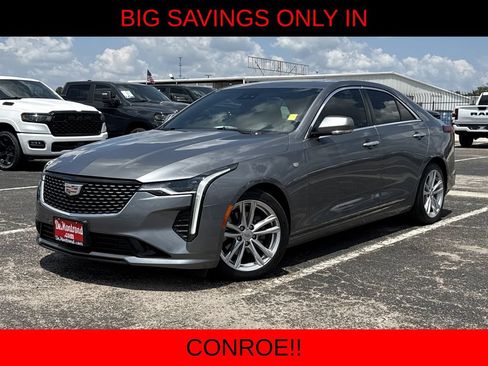 Used 2021 Cadillac CT4 Luxury w/ Sun And Sound Package RWD image 1