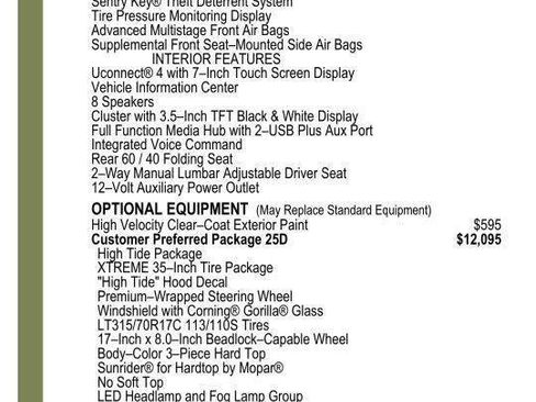 Used 2023 Jeep Wrangler Unlimited Sport AWD/4WD image 39