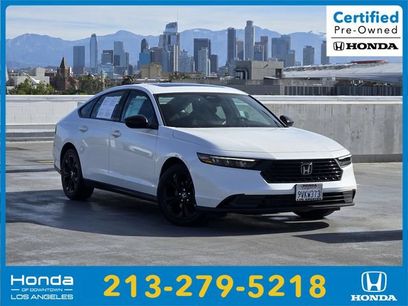 Certified 2025 Honda Accord SE