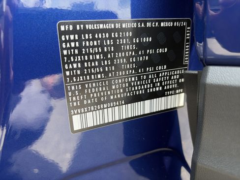 Used 2024 Volkswagen Taos S AWD/4WD image 31