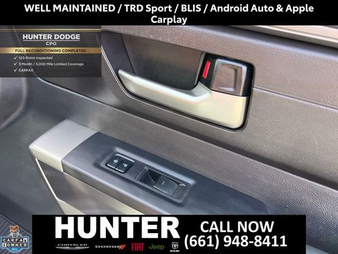 Used 2022 Toyota Tundra SR5 w/ TRD Sport Package RWD image 17