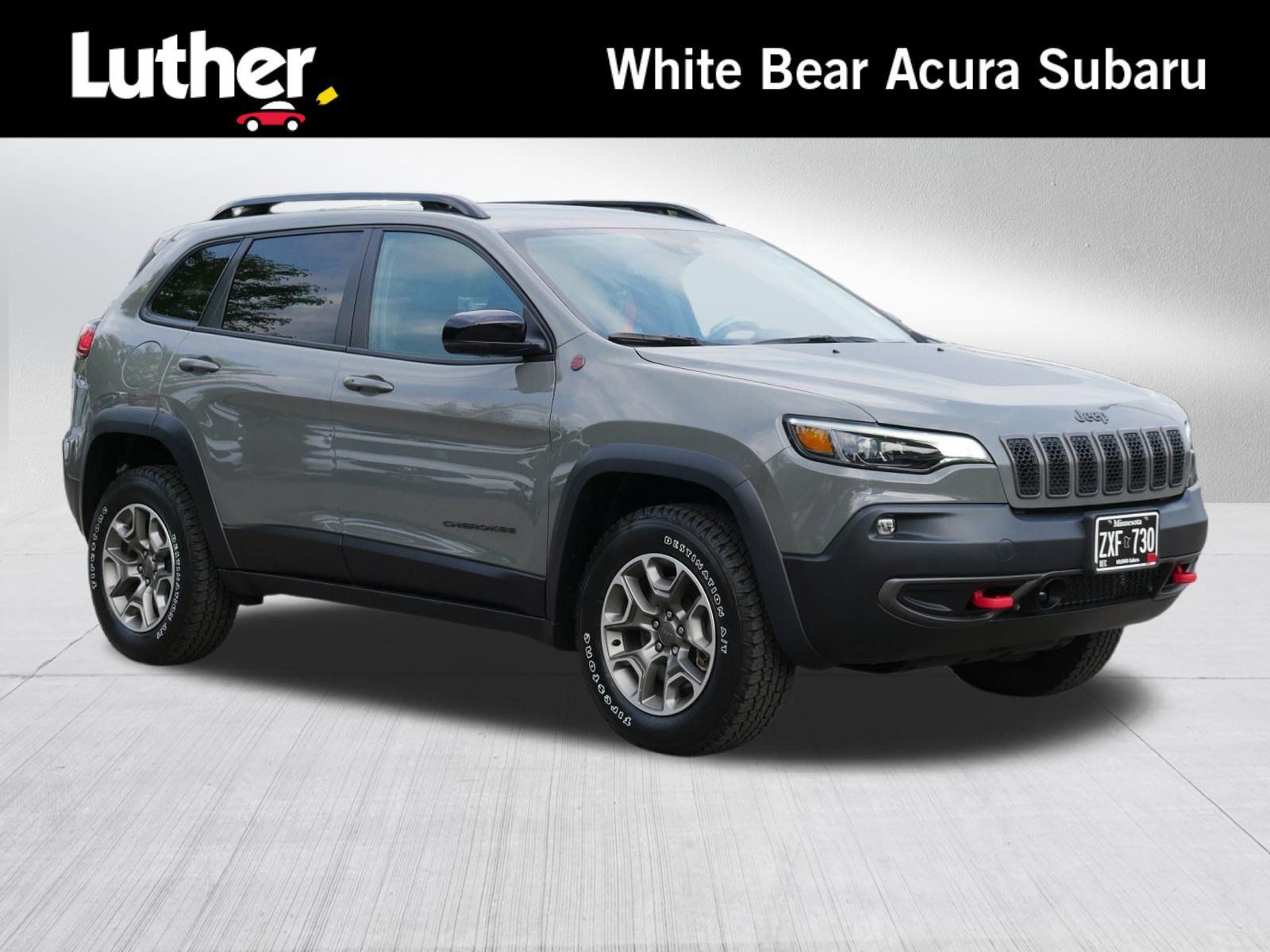 Used 2022 Jeep Cherokee Trailhawk w/ Premium Leather Package AWD/4WD image 1