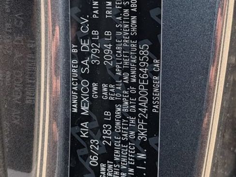 Used 2023 Kia Forte LXS FWD image 29