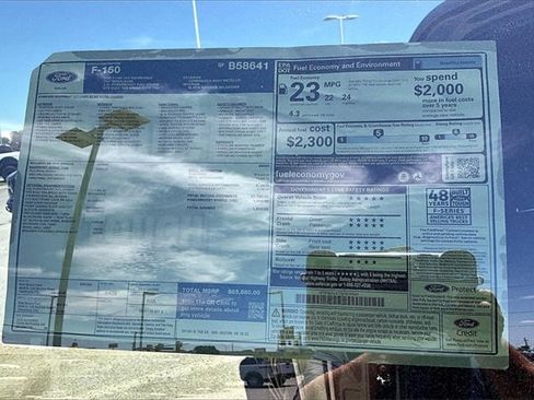 New 2025 Ford F150 Platinum w/ Equipment Group 702A High image 14