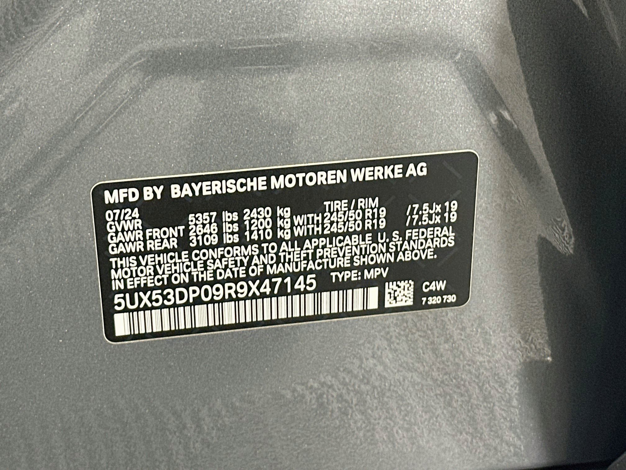 Used 2024 BMW X3 xDrive30i w/ Convenience Package AWD/4WD image 12