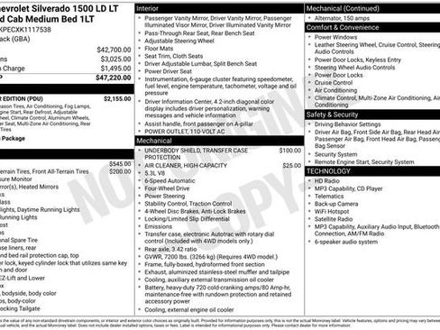Used 2019 Chevrolet Silverado 1500 LT w/ All Star Edition AWD/4WD image 35