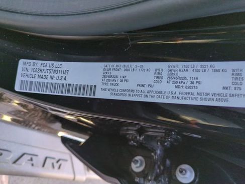 New 2026 RAM 1500 Laramie w/ Night Edition AWD/4WD image 33