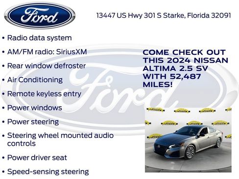 Used 2024 Nissan Altima 2.5 SV FWD image 15