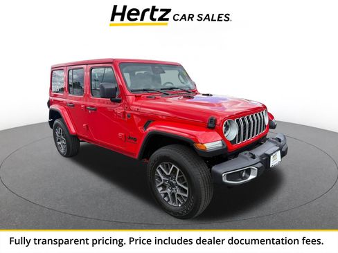 Used 2025 Jeep Wrangler Unlimited Sahara AWD/4WD image 1
