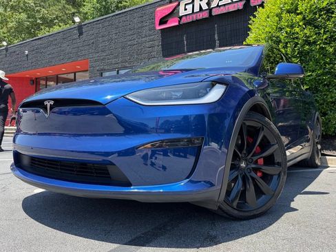 Used 2023 Tesla Model X Plaid AWD/4WD image 2