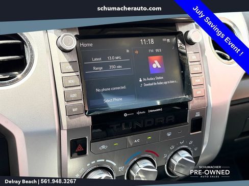 Used 2021 Toyota Tundra SR5 w/ SR5 Leather Package RWD image 21