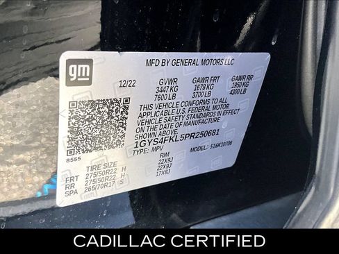 Certified 2023 Cadillac Escalade Sport w/ Touring Package AWD/4WD image 31
