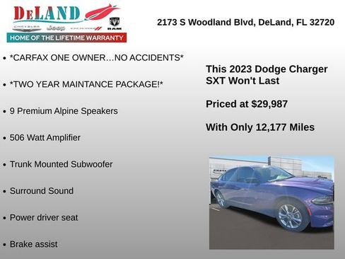 Used 2023 Dodge Charger SXT image 3