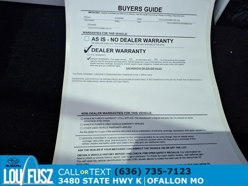 Used 2024 Subaru Crosstrek 2.0i Premium AWD/4WD image 35