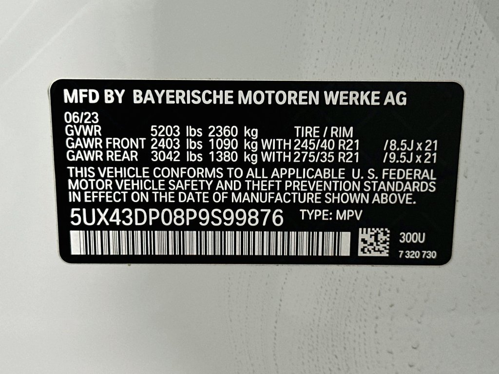 Used 2023 BMW X3 sDrive30i w/ Premium Package RWD image 33