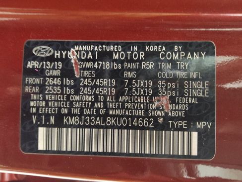 Used 2019 Hyundai Tucson Sport image 33