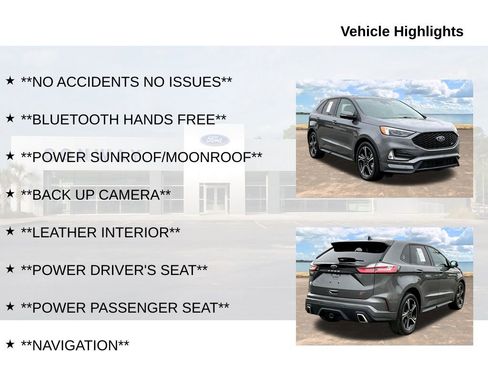 Used 2022 Ford Edge ST w/ Equipment Group 401A image 6