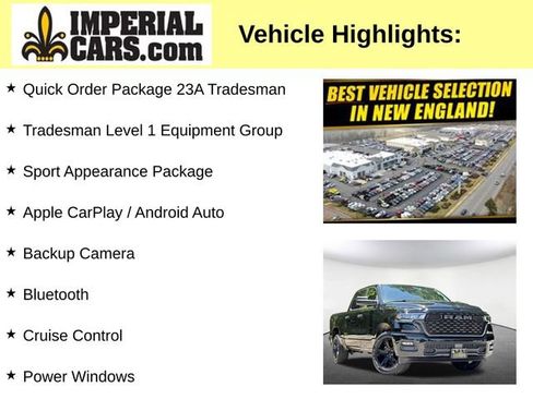 Used 2025 RAM 1500 Tradesman AWD/4WD image 8