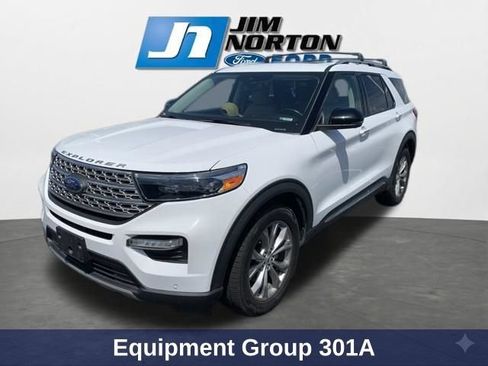 Used 2021 Ford Explorer Limited w/ Equipment Group 301A AWD/4WD image 4