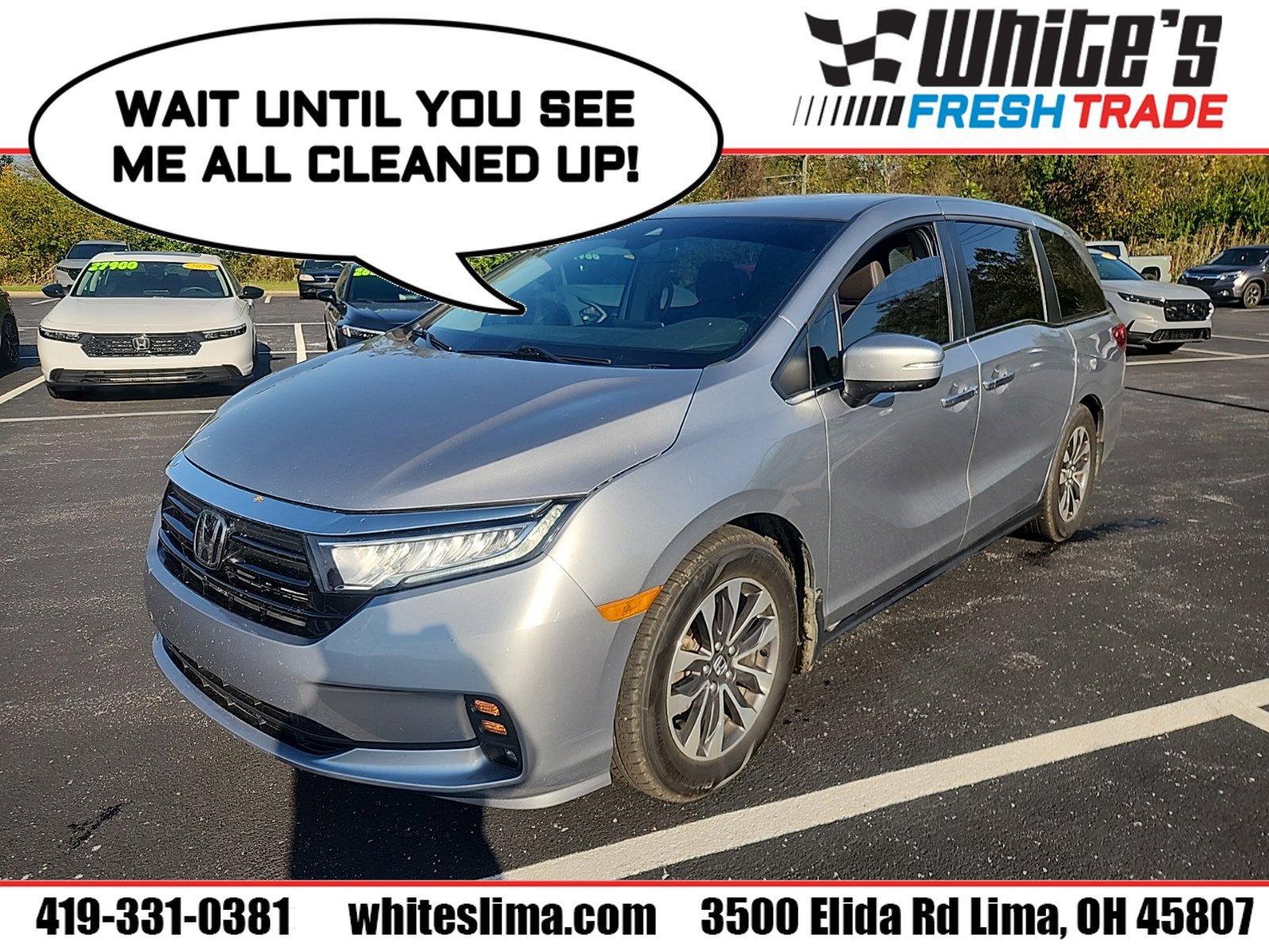 Used 2021 Honda Odyssey EX-L image 1