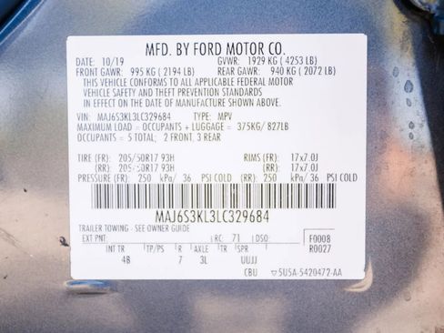 Used 2020 Ford EcoSport Titanium image 35