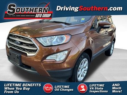 Used 2020 Ford EcoSport SE w/ SE Convenience Package