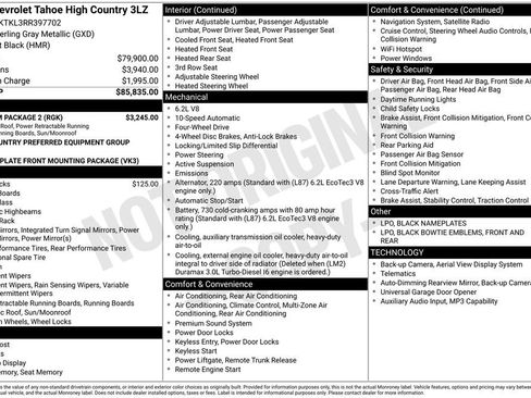 Used 2024 Chevrolet Tahoe High Country w/ Premium Package 2 AWD/4WD image 26