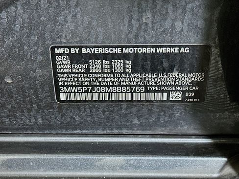 Used 2021 BMW 330e w/ Premium Package image 12