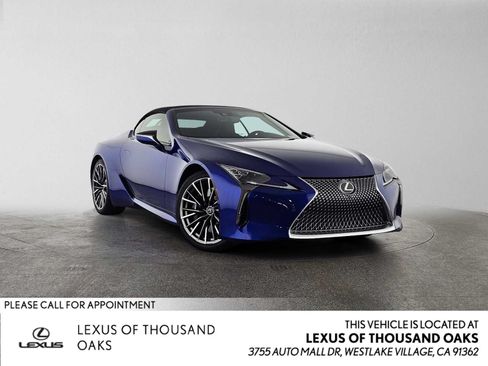 Certified 2024 Lexus LC 500 Convertible w/ Touring Package RWD image 1