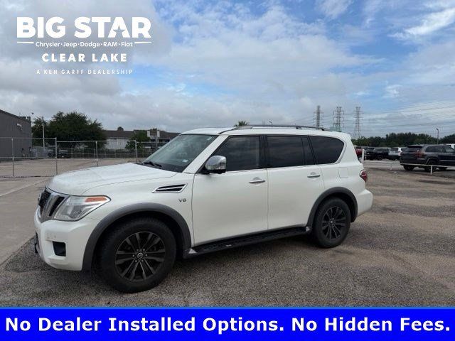 Used 2018 Nissan Armada Platinum w/ Captain Seat Package RWD image 1