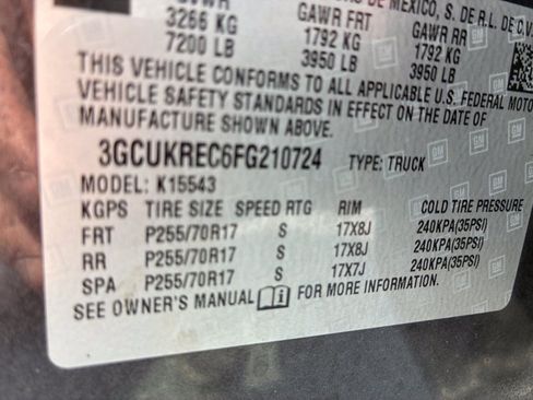Used 2015 Chevrolet Silverado 1500 LT w/ All Star Edition AWD/4WD image 22