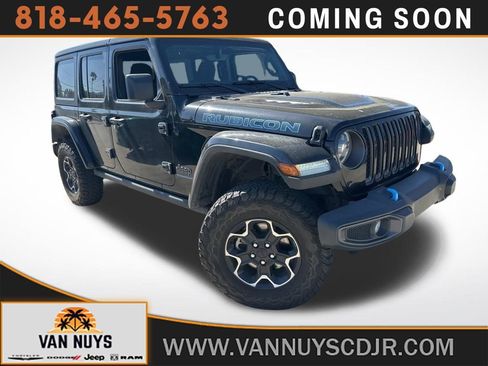 Used 2023 Jeep Wrangler Unlimited Rubicon 4xe AWD/4WD image 1