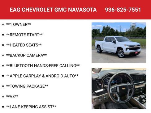 Used 2024 Chevrolet Silverado 1500 LT w/ Texas Edition Plus RWD image 4