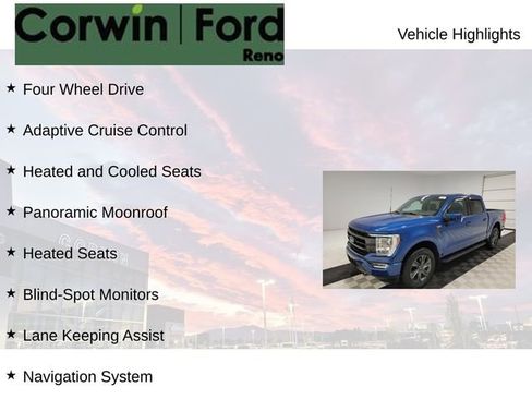 Used 2023 Ford F150 Lariat w/ Equipment Group 502A High image 6