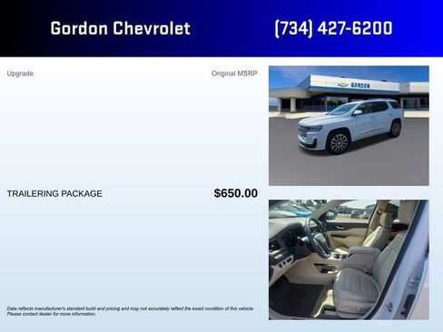 Used 2023 GMC Acadia Denali w/ Trailering Package AWD/4WD image 5