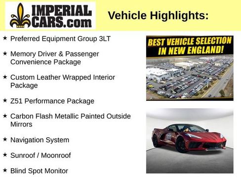 Used 2024 Chevrolet Corvette Stingray Premium Conv w/ Z51 Performance Package image 7