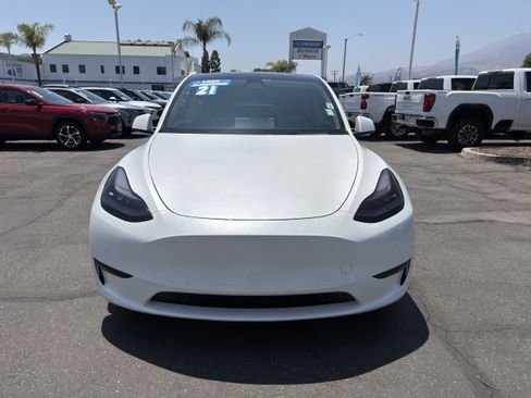 Used 2021 Tesla Model Y Long Range AWD/4WD image 3