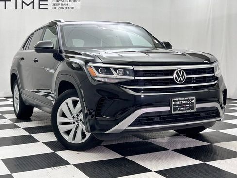 Used 2021 Volkswagen Atlas Cross Sport SE image 1