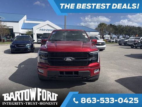 Used 2025 Ford F150 Platinum w/ Equipment Group 702A High image 2