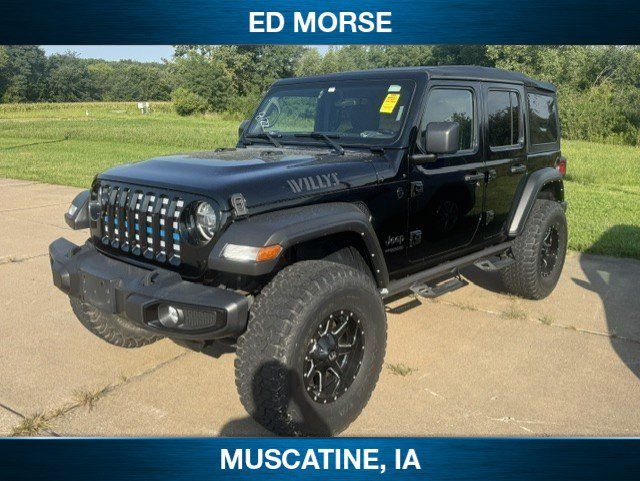 Used 2021 Jeep Wrangler Unlimited Sport AWD/4WD image 1