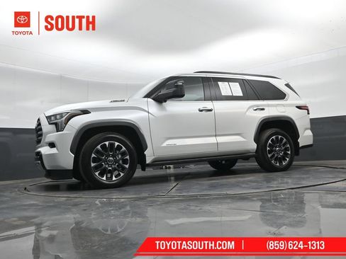 Used 2023 Toyota Sequoia Limited w/ Tow Technology Package AWD/4WD image 52