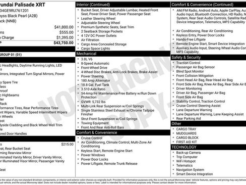 Used 2024 Hyundai Palisade XRT FWD image 3