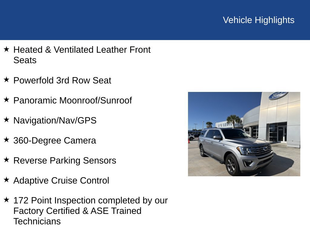 Used 2021 Ford Expedition Max Limited AWD/4WD image 17