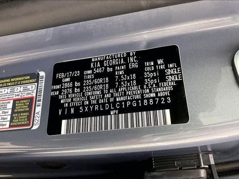 Used 2023 Kia Sorento S w/ Panoramic Sunroof Package AWD/4WD image 33