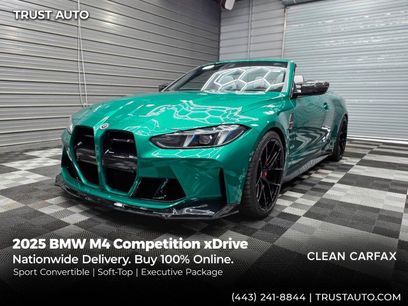 Used 2025 BMW M4 xDrive Competition w/ M Carbon Exterior Package