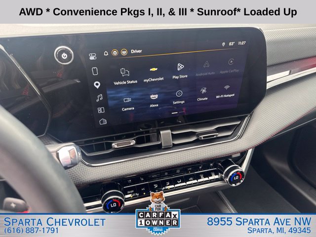 Used 2025 Chevrolet Equinox RS w/ Convenience Package III AWD/4WD image 24