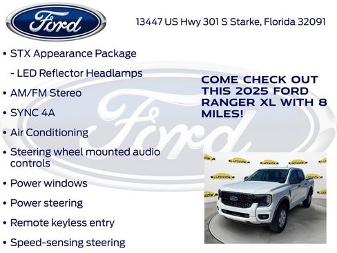 New 2025 Ford Ranger XL image 15